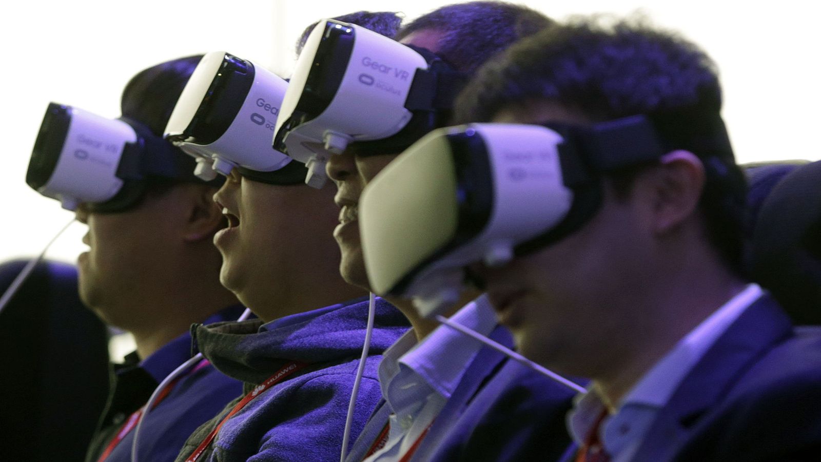 Foto: Zombis de la realidad virtual, la imagen del MWC16. (EFE)