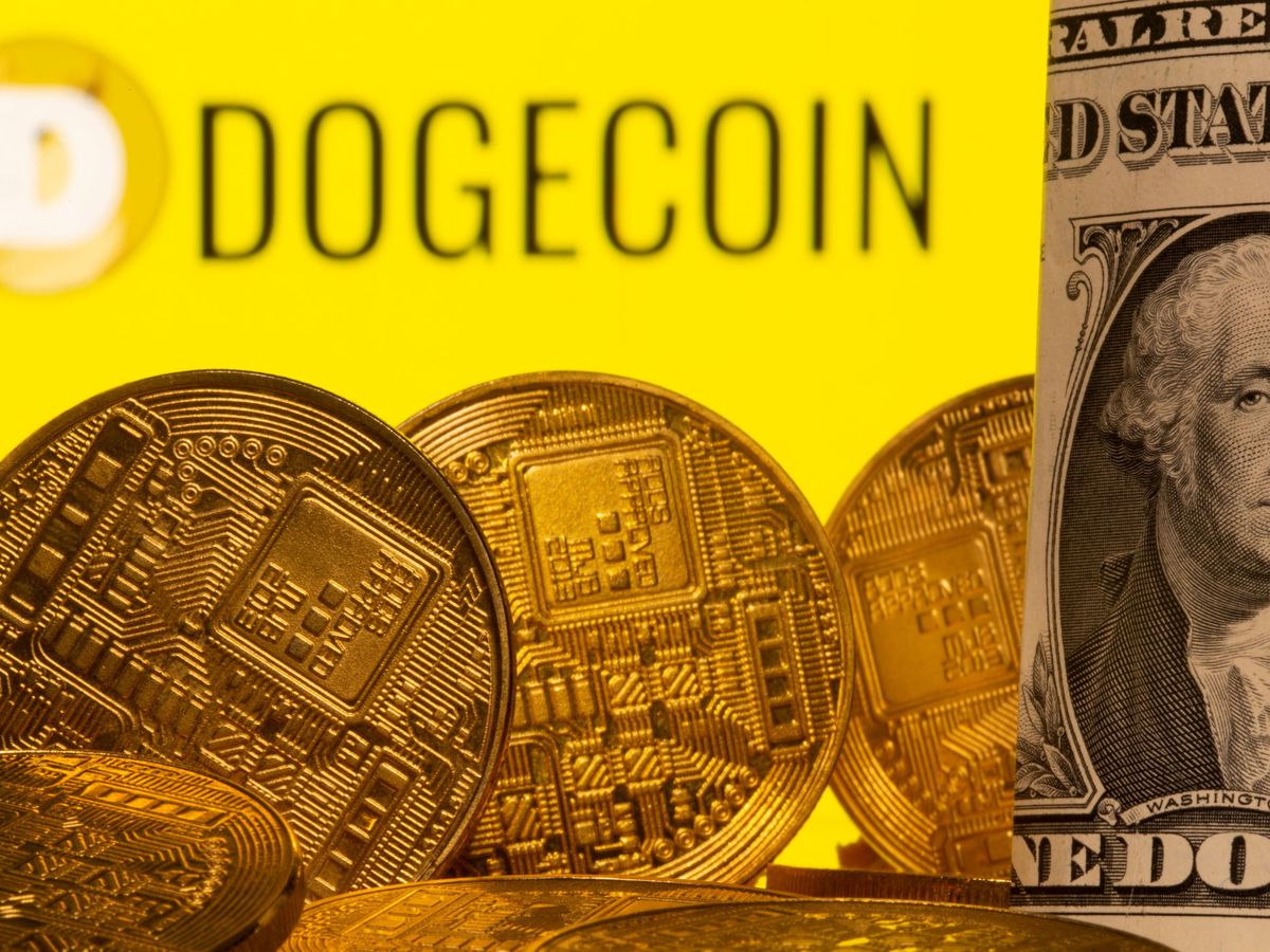 Foto: Logo de Dogecoin (Reuters)