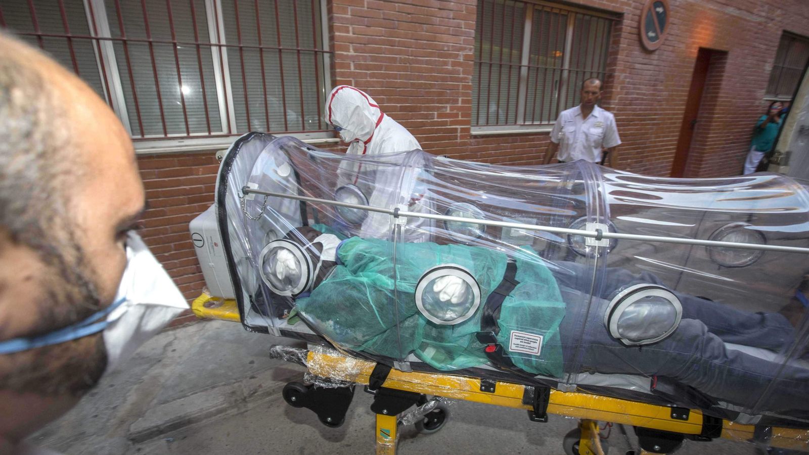 Foto: Fotografía del último sospechoso de padecer ébola en Murcia. (Efe)