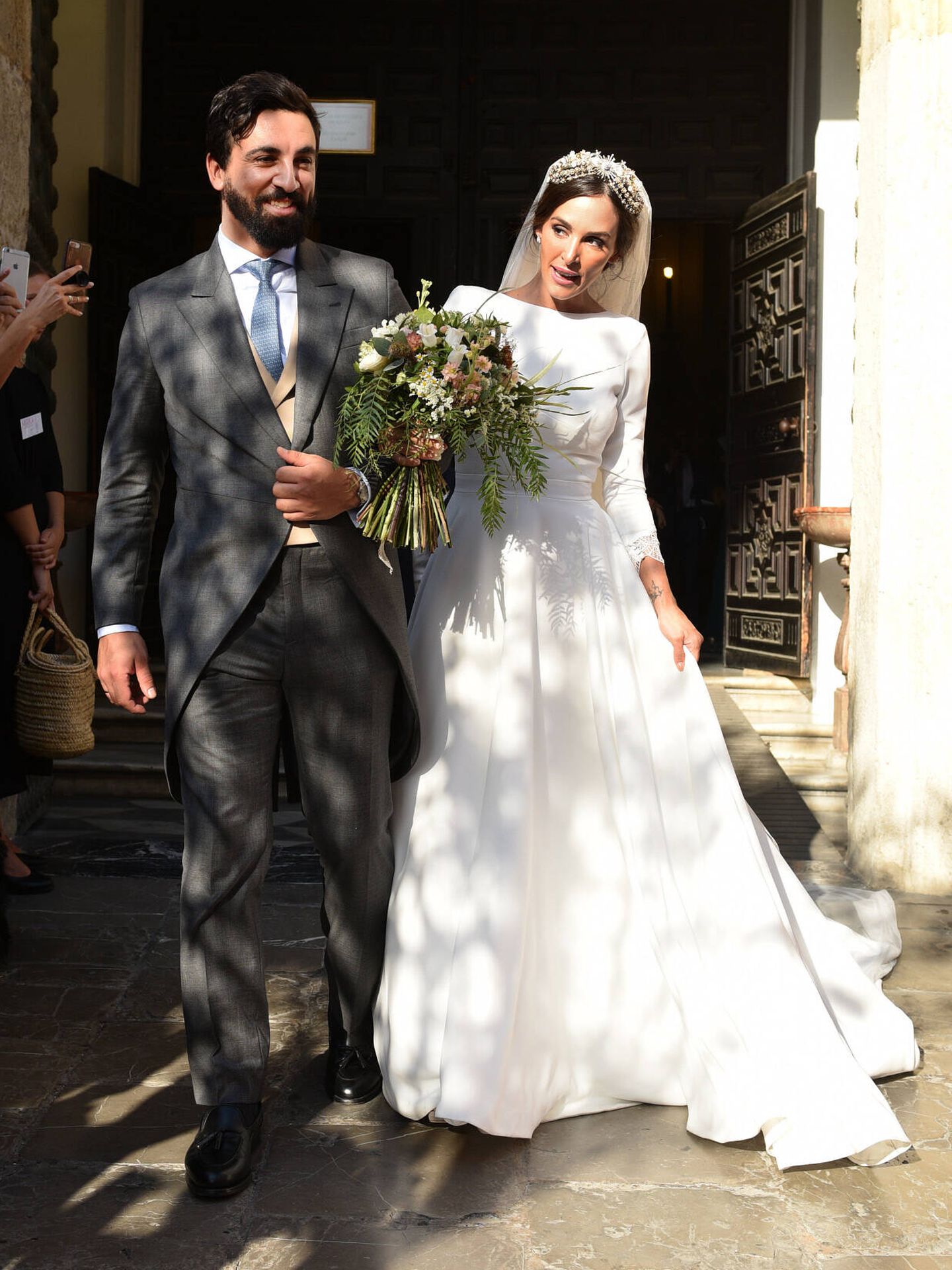Coco Robatto y Rocío Osorno celebraron su boda en 2019, tras dos hijos en común. (Gtres)