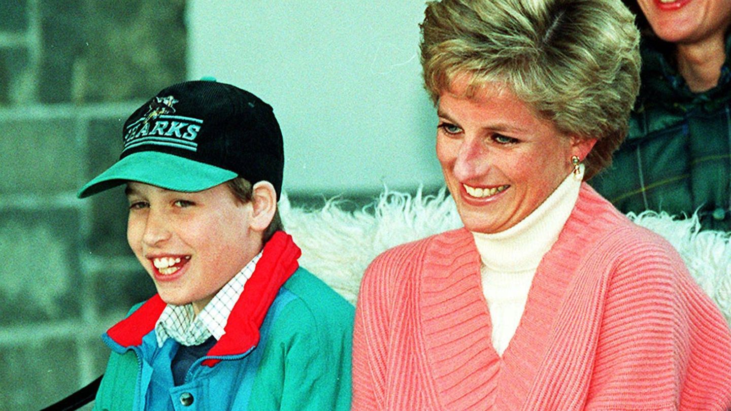 Diana y el príncipe Guillermo. (Cordon Press)