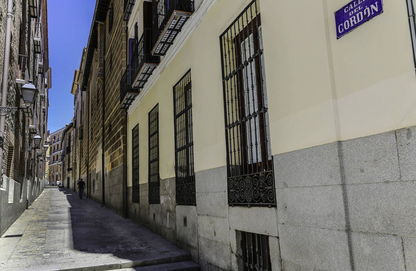 Calle del Cordón, en Madrid