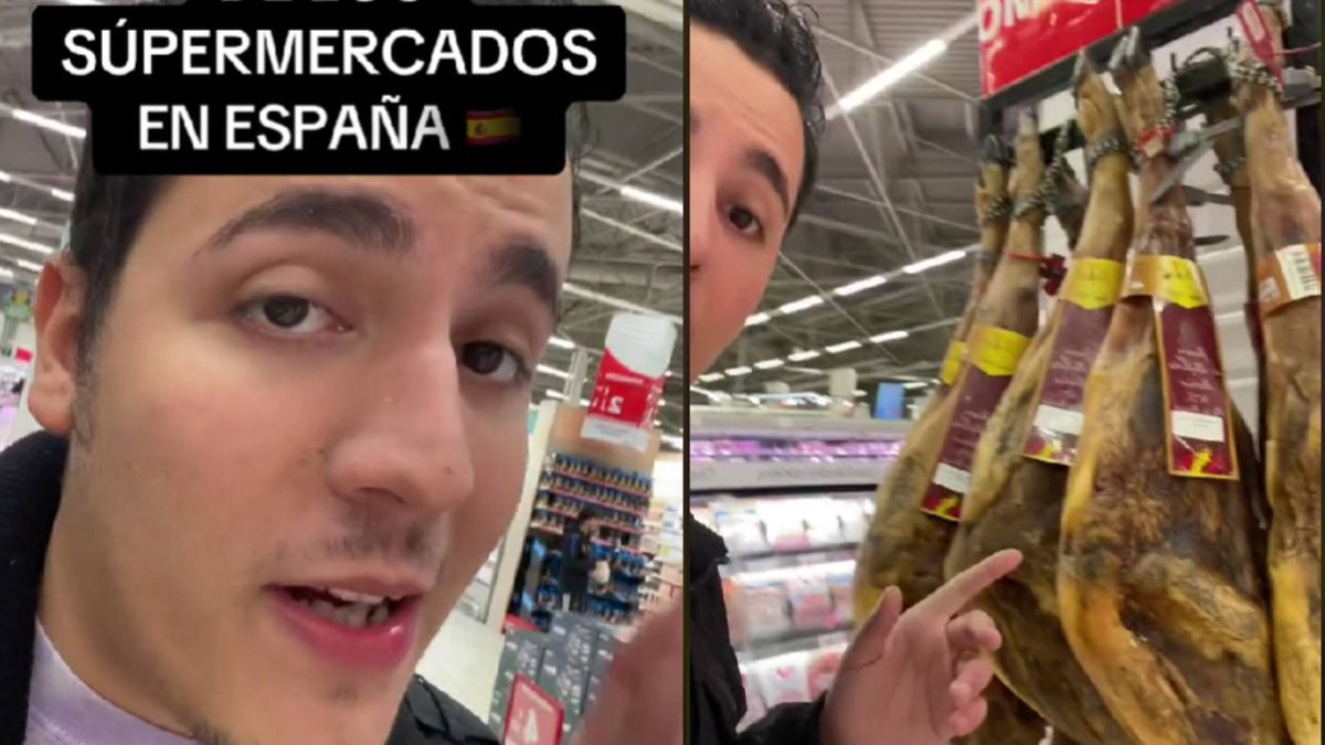 Un 'tiktoker' latino desvela "el principal problema" de los supermercados en España