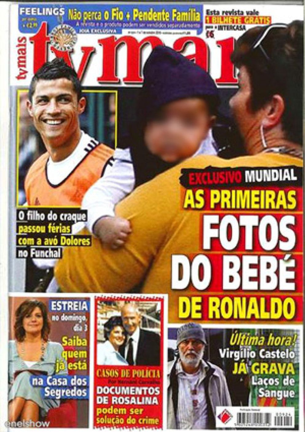 Foto: Aparecen las primeras fotos de hijo de Cristiano Ronaldo