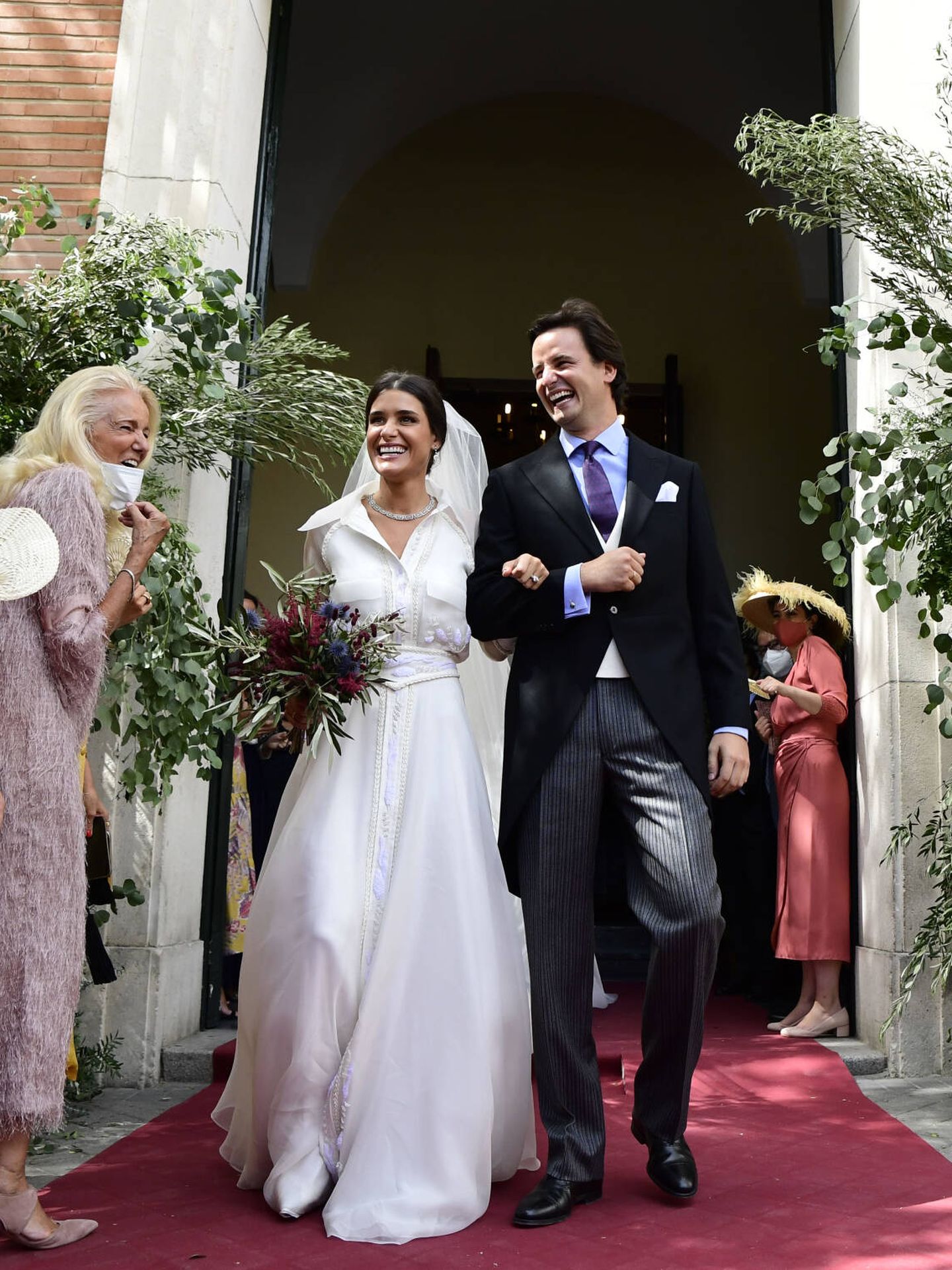 Lucía Martín Alcalde y Santiago Benjumea, recién casados. (Limited Pictures)