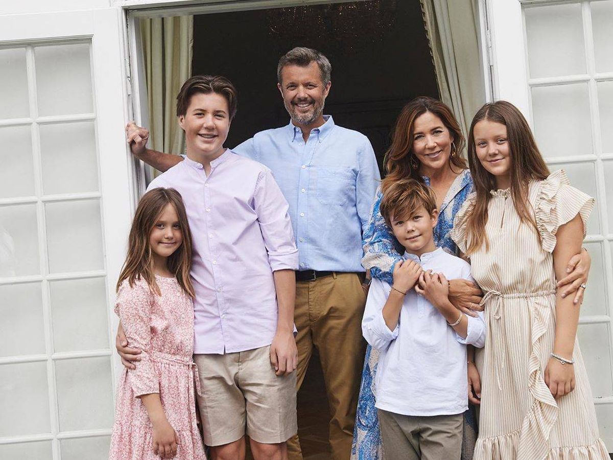 Foto: Imagen de la familia real danesa. (IG)