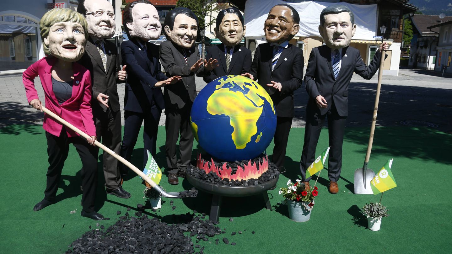 Activistas antiglobalización en 2015. (Reuters)