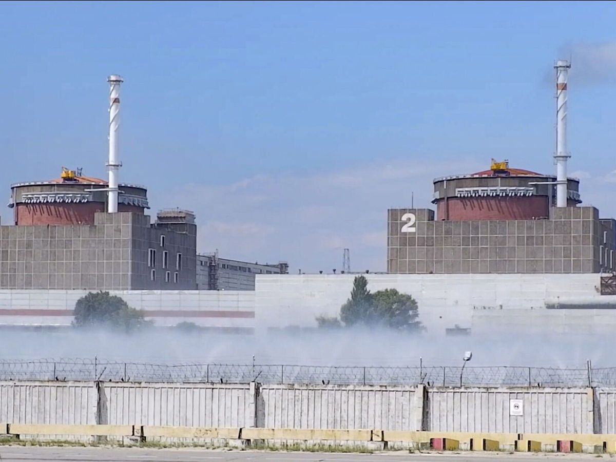 Foto: La planta nuclear de Zaporiyia. (EFE)