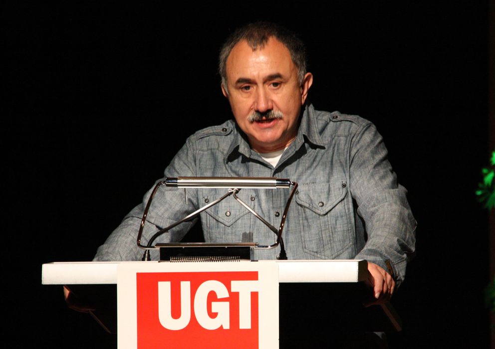 Foto:  Josep Maria Álvarez, líder de UGT Cataluña.