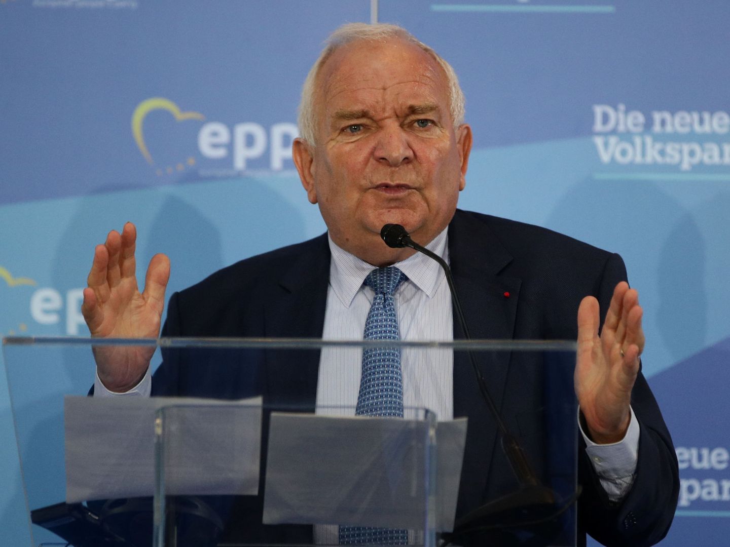 El presidente del PPE Joseph Daul. (EFE)