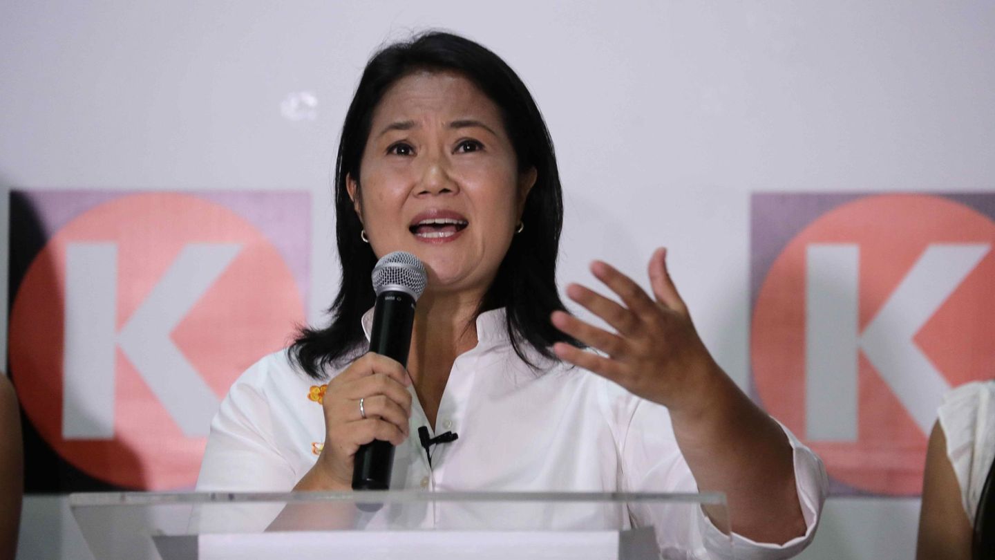 La candidata a la presidencia del Perú por el partido Fuerza Popular, Keiko Fujimori. (EFE)