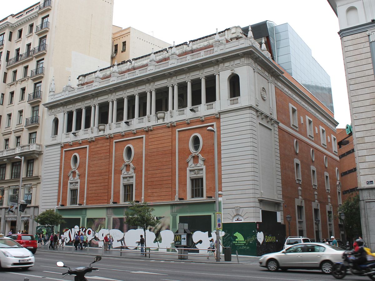 Foto: Edificio del Palacio de la Música, ubicado en la Gran Vía de Madrid