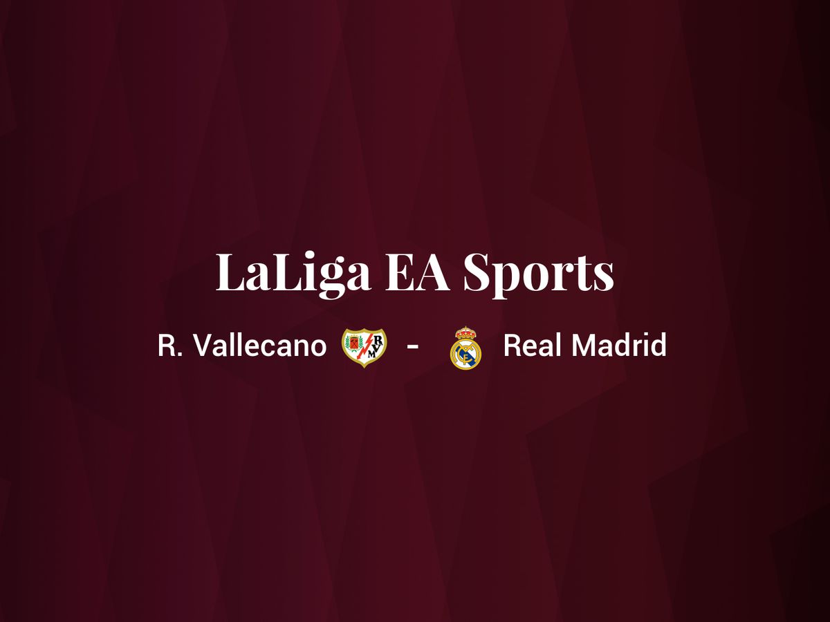 Foto: Resultados Rayo Vallecano - Real Madrid de LaLiga EA Sports (C.C./Diseño EC)