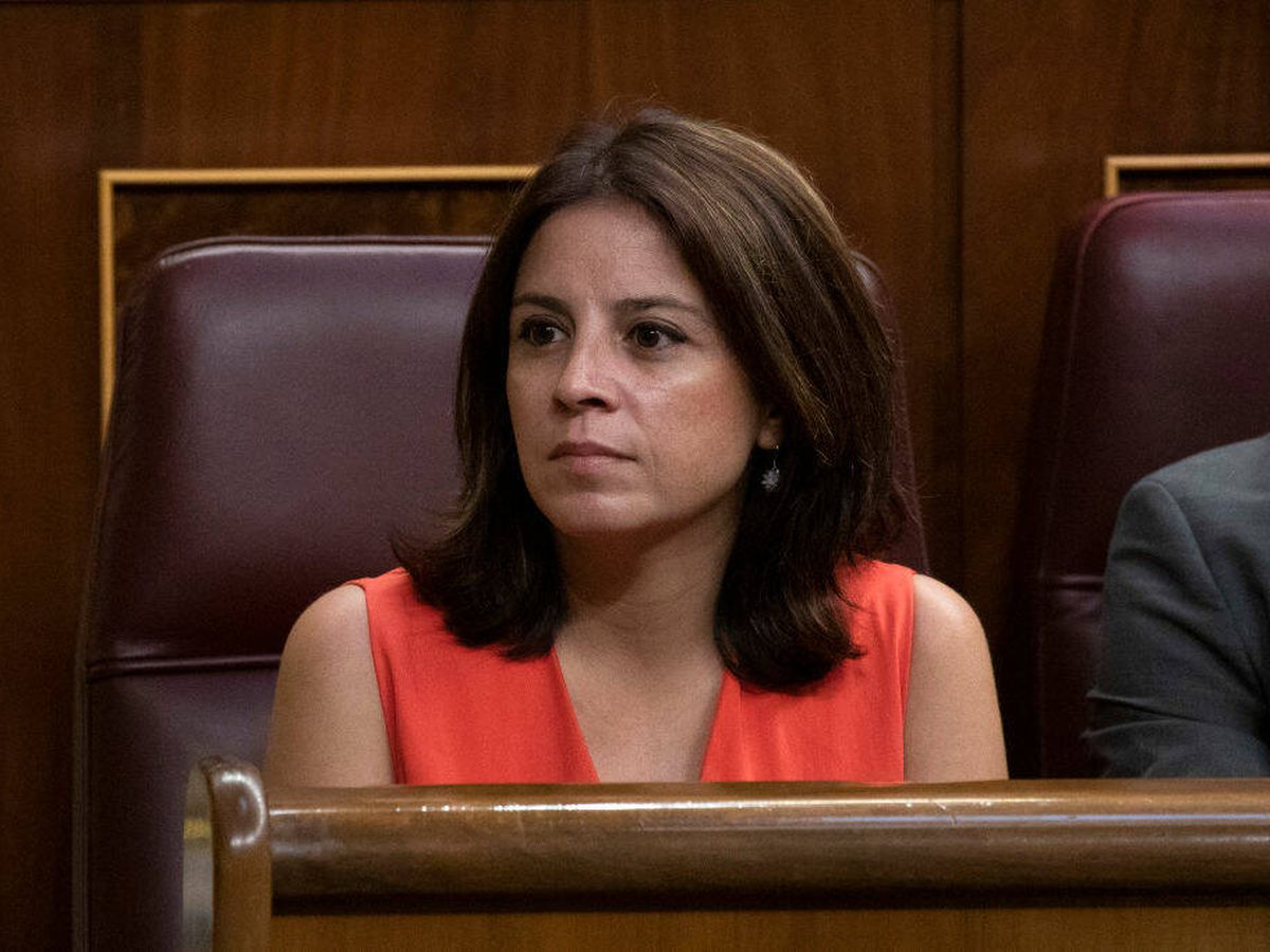 Foto: Adriana Lastra, en el Congreso de los Diputados. (Getty/Pedro Blázquez)