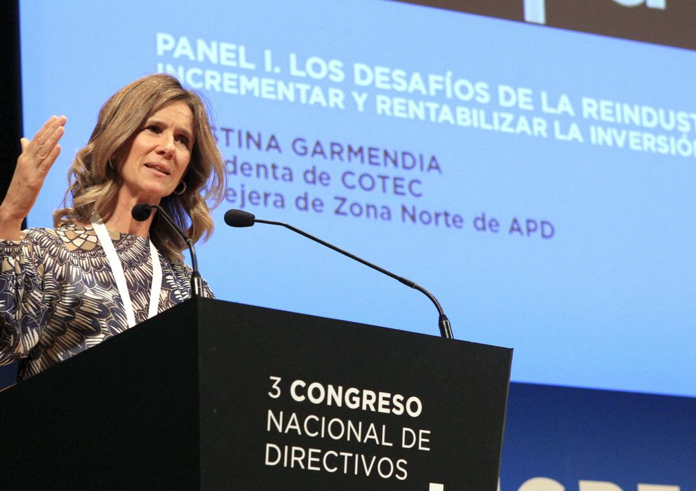 Foto: La exministra de Ciencia e Innovación con el PSOE y presidenta de Cotec, Cristina Garmendia. (EFE)
