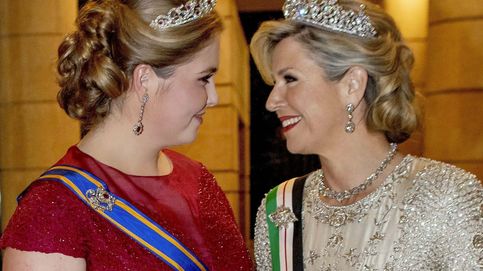 Máxima, la reina Sofía... Las tiaras y los vestidos de las royals en el fin de fiesta de la boda de Jordania