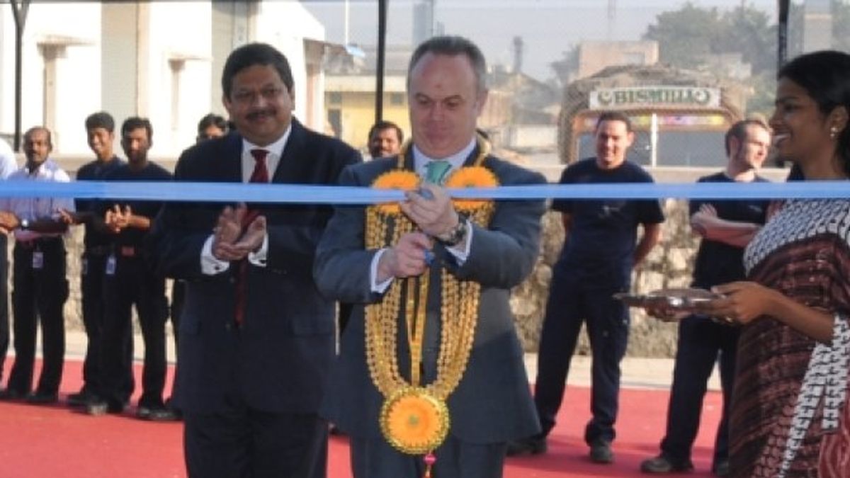 Gamesa inaugura su primera planta en India