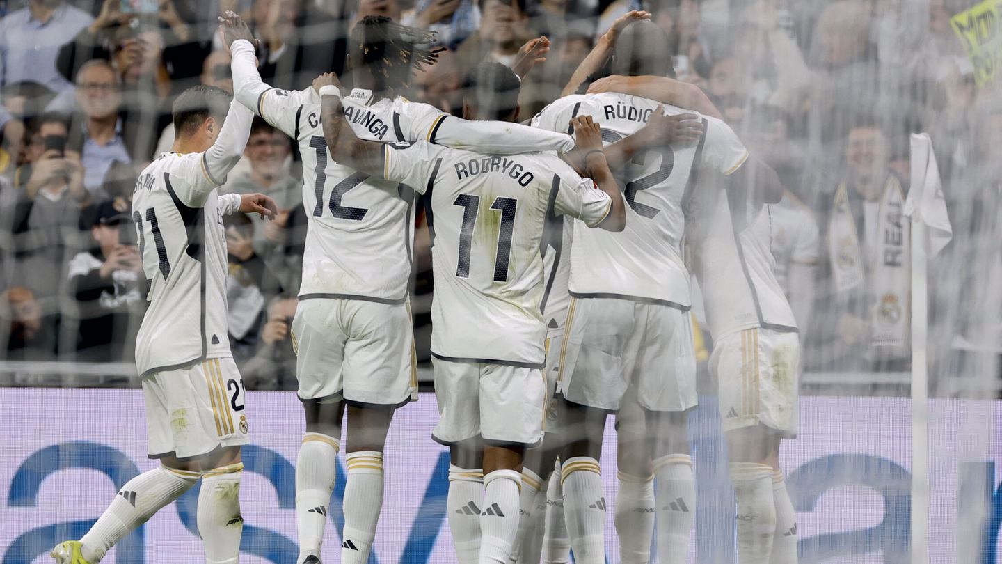 El Real Madrid mandó y se adelantó. (EFE/Chema Moya) 