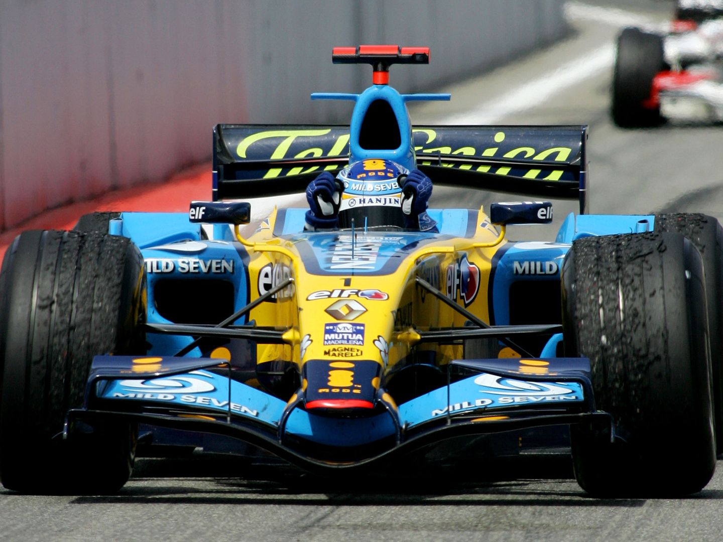 Alonso tiene como uno de sus mejores recuerdos de su primera etapa en Renault la victoria en Silverstone 2006