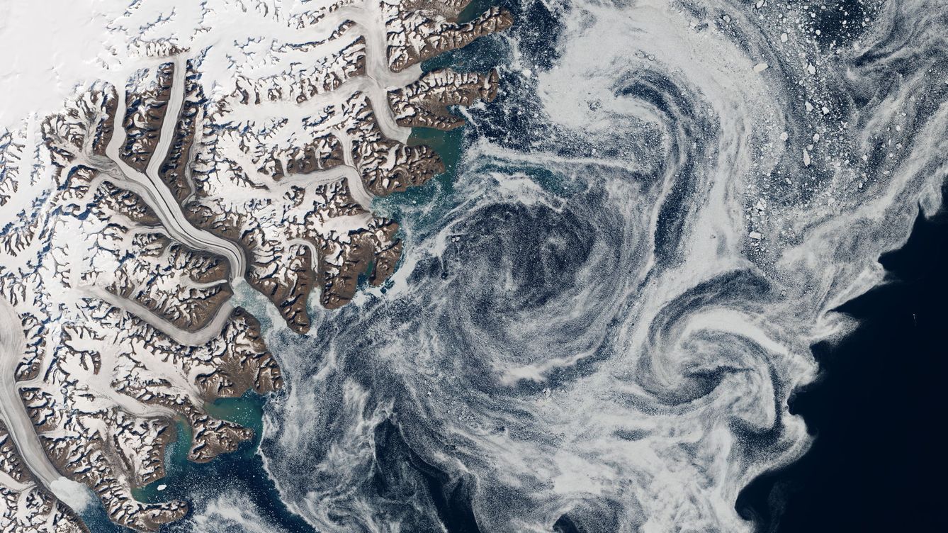 Foto: La temperatura del planeta no para de subir, pero el fitoplancton del océano puede ayudar. (NASA)