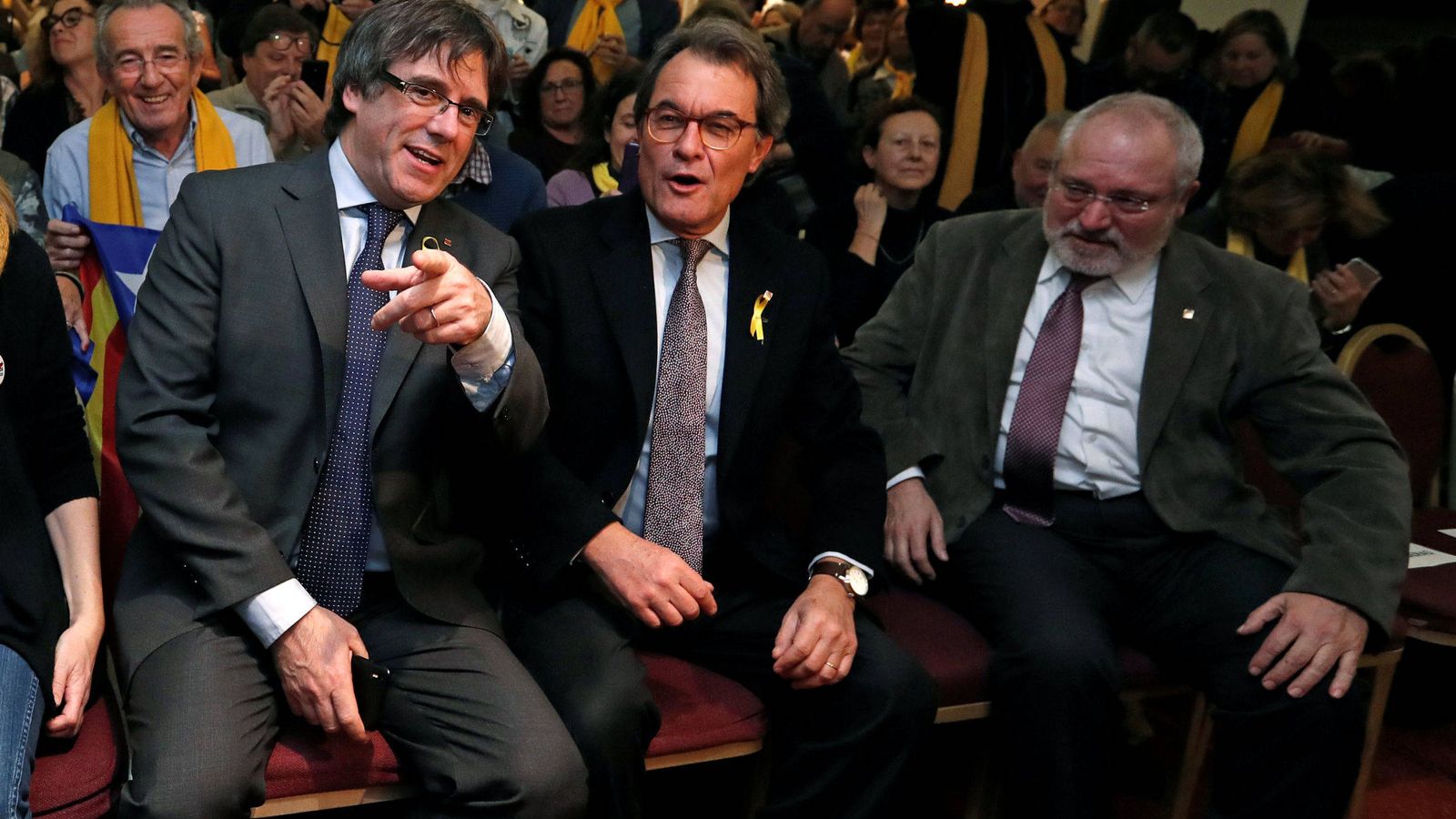Foto: Carles Puigdemont y Artur Mas. (EFE)