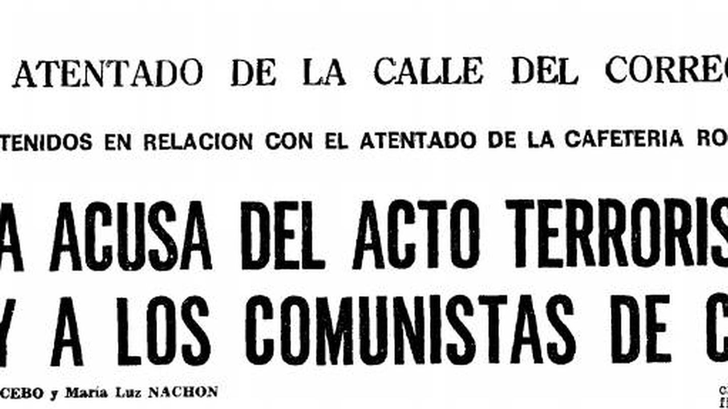 Fragmento de hemeroteca del diario Informaciones (24 de septiembre de 1974)