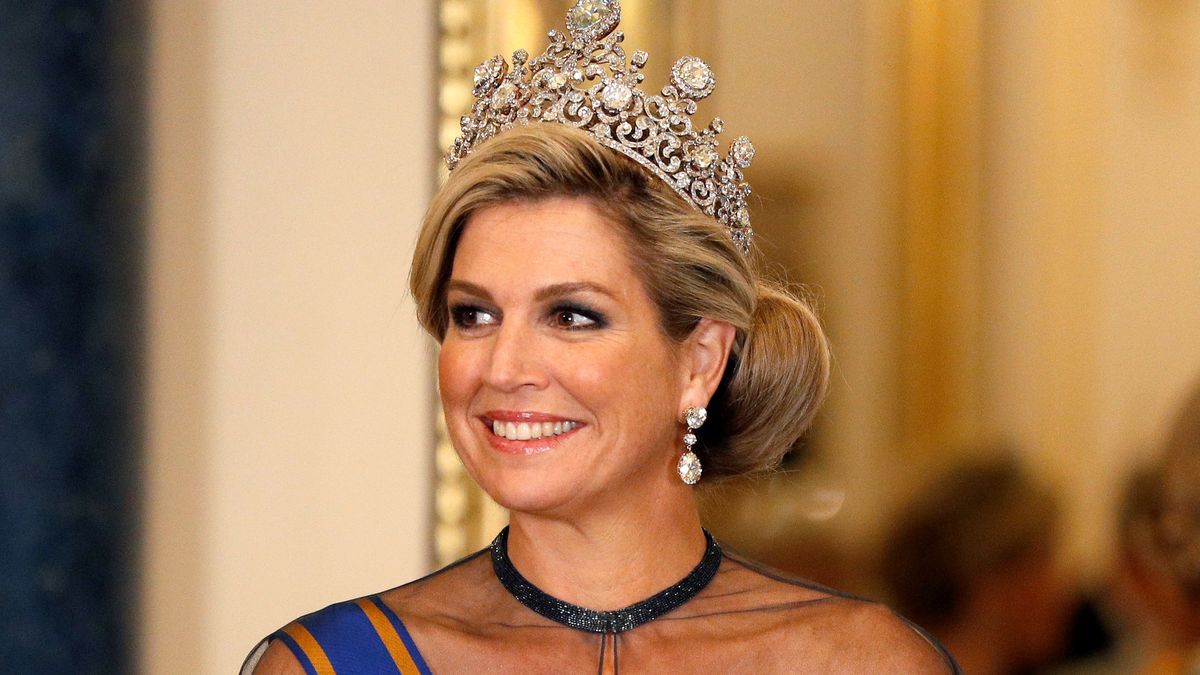 La reina Máxima estrena el diamante más importante de los Orange en Buckingham 