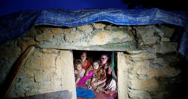 Foto: Un cobertizo menstrual en la aldea nepalí de Mastamandali. (EFE)