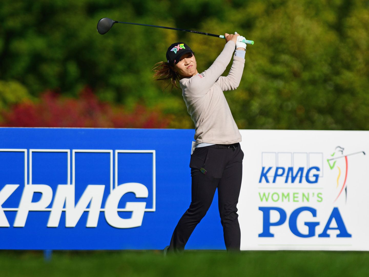 Foto del torneo de golf femenino patrocinado por la auditora KPMG. (Reuters)