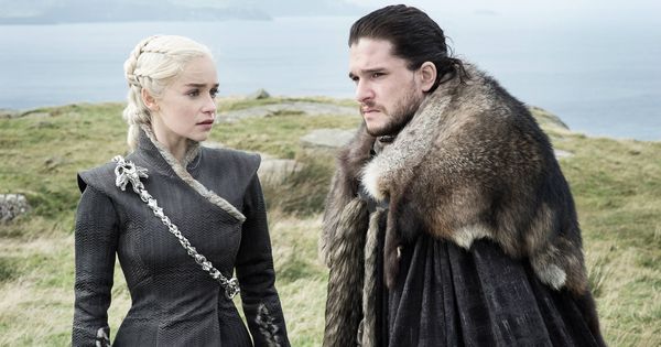 Foto: Daenerys y Jon Snow, en una imagen de 'Juego de tronos'.