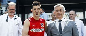 El Atleti soñó con Suárez, pujó por Negredo, tanteó a Soldado y firmó a Villa