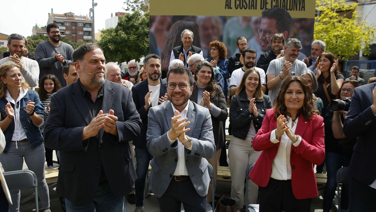 La pregunta de Aragonès y la radiografía de las dos Cataluñas
