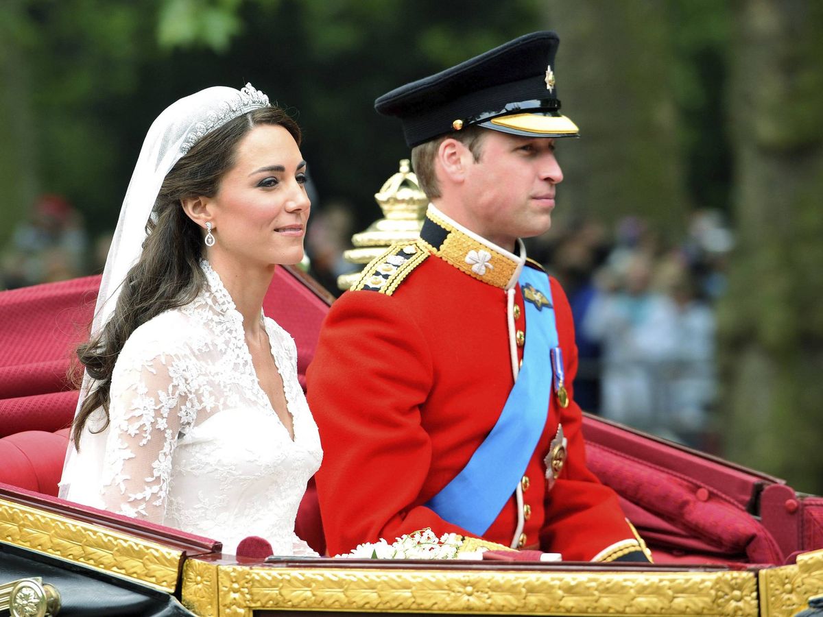 Foto: Boda del príncipe Guillermo y Kate Middleton.(EFE) 