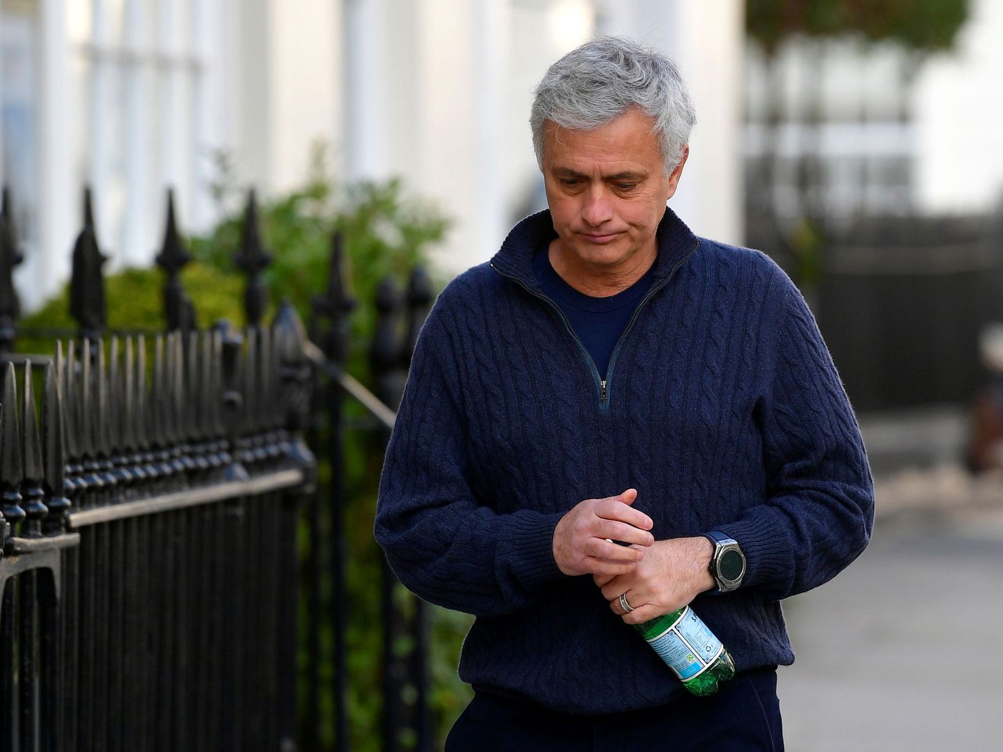 José Mourinho tras ser despedido del Tottenham. (Efe)