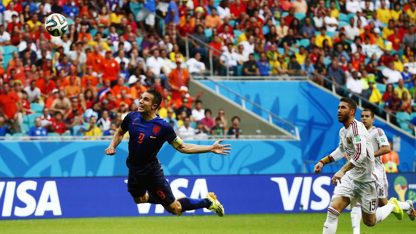 España hizo el ridículo en el Mundial de Brasil. (Reuters/Michael Dalder)