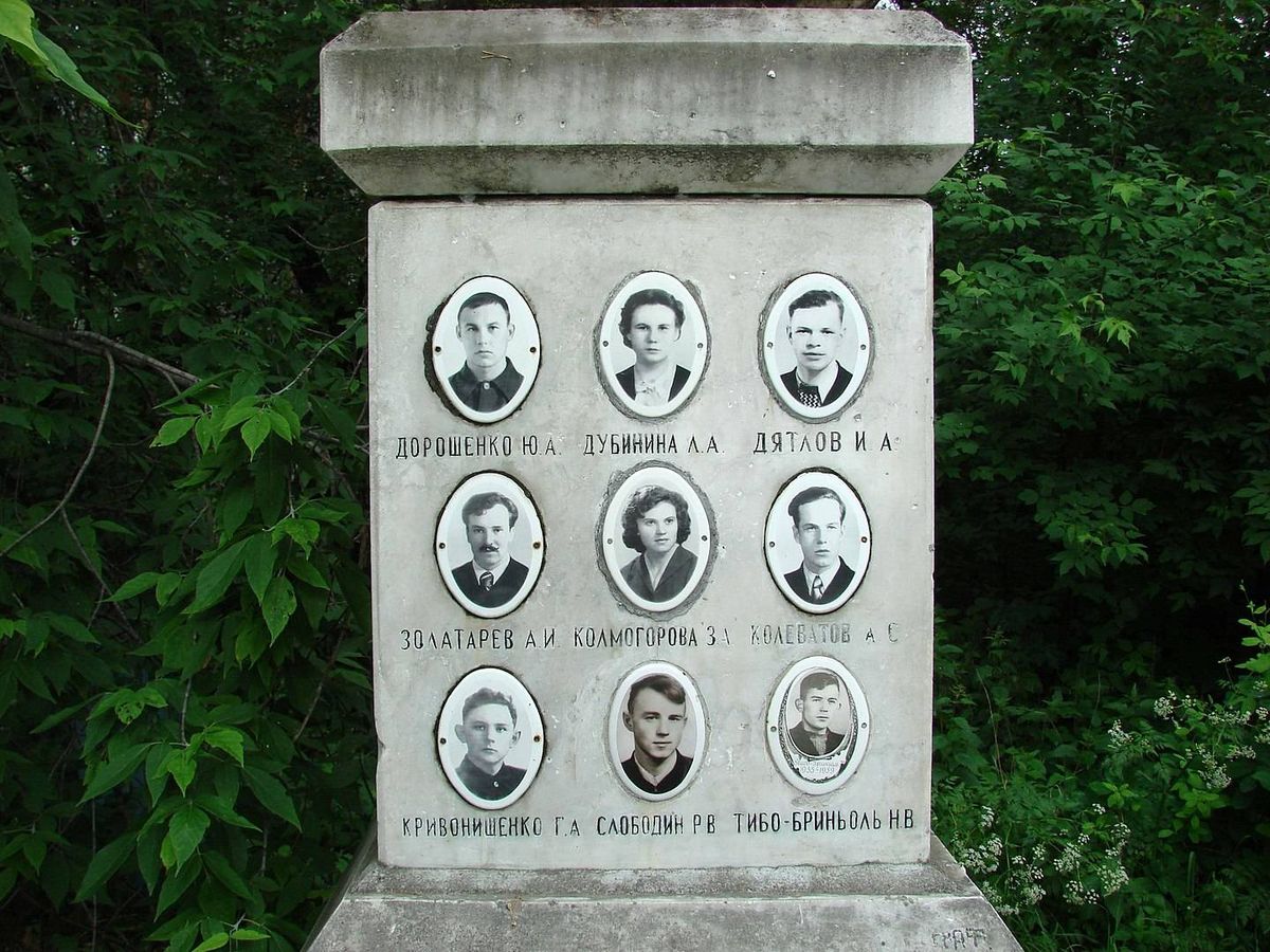 Foto: Los nueve montañeros muertos en el paso Diátlov. (CC/Wikimedia Commons)
