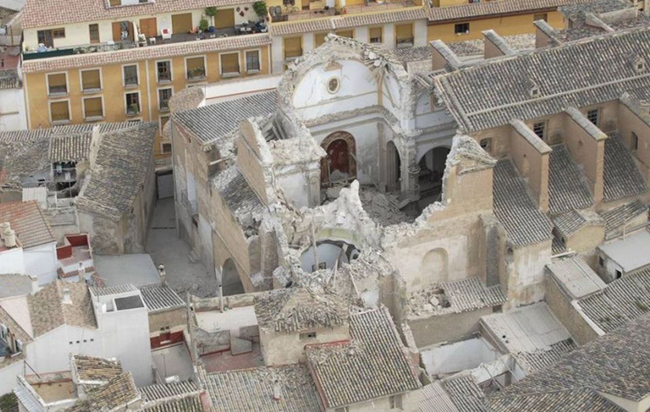 Imagen de Lorca tras el terremoto. (B.A.B. Arquitectos)