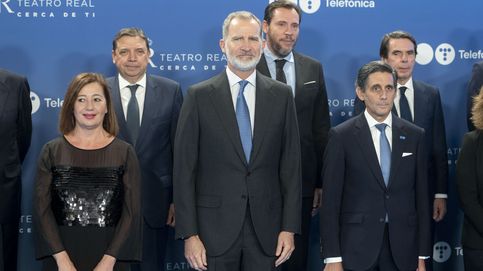Telefónica celebra sus 100 años en el Teatro Real con una gala presidida por Felipe VI