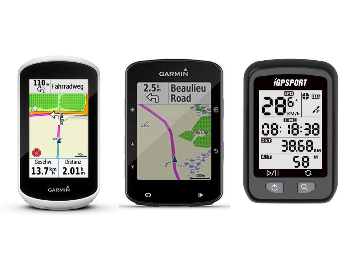 Foto: Ciclocomputadores con GPS para ciclistas