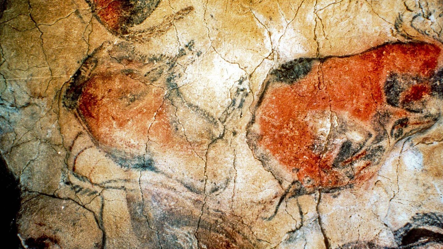 Representaciones de animales en las Cuevas de Altamira. (EFE)