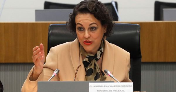 Foto: Magdalena Valerio, ministra de Trabajo, Migraciones y Seguridad Social. (EFE)
