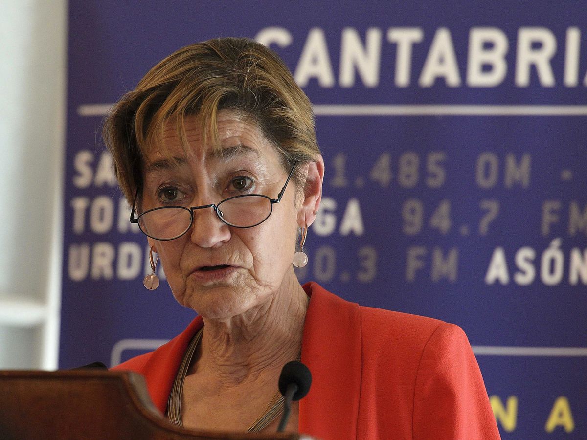 Foto: Victoria Ortega, presidenta del Consejo General de la Abogacía Española. (EFE/Pedro Puente Hoyos)