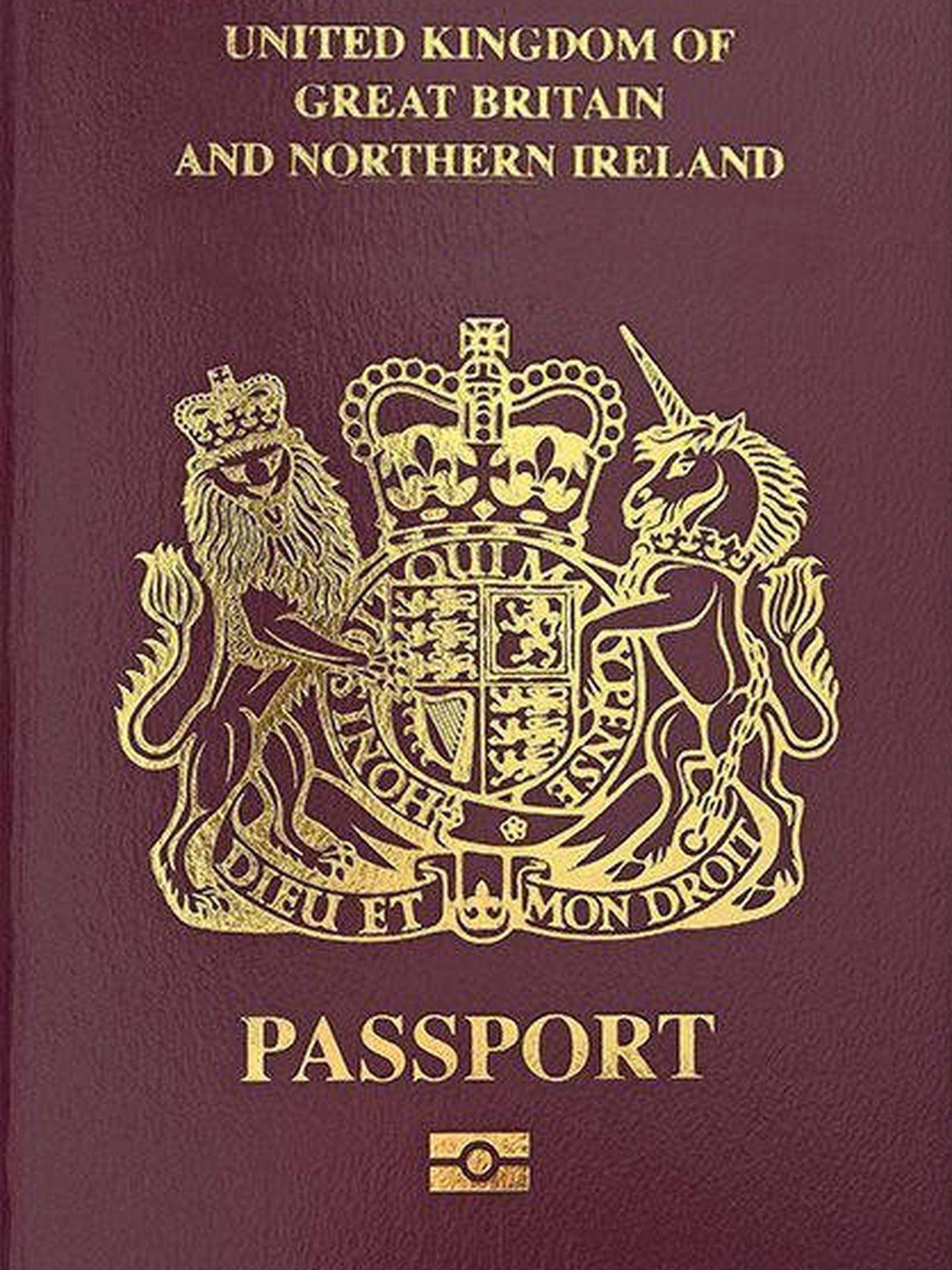 Pasaporte británico. Foto: Wikipedia