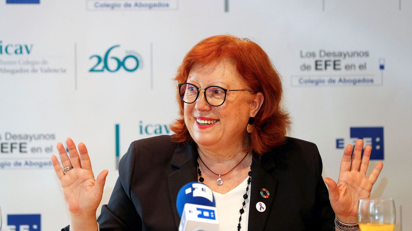 La delegada del Gobierno en la Comunidad Valenciana, Gloria Calero. (EFE)