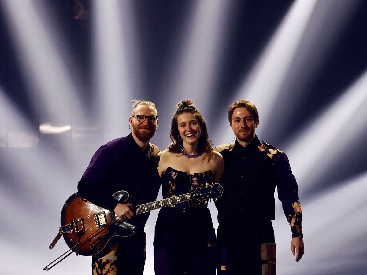 Foto: Los representantes de República Checa en Eurovisión, We Are Domi (REUTERS/Nardi)
