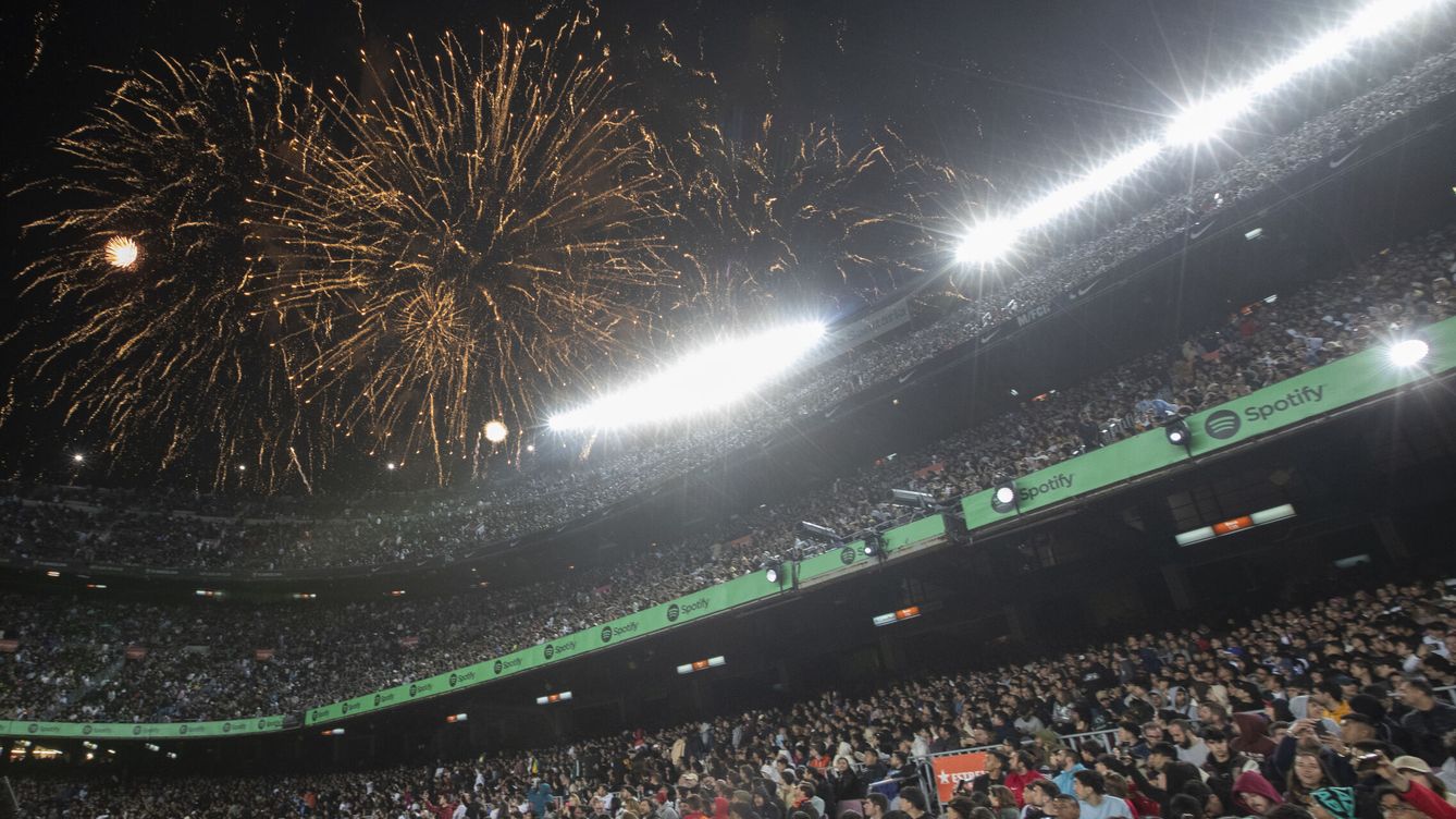 Foto: Ganador de la Kings League, final en el Camp Nou: resultado y goles tras la Final Four, en directo (EFE/Marta Pérez)