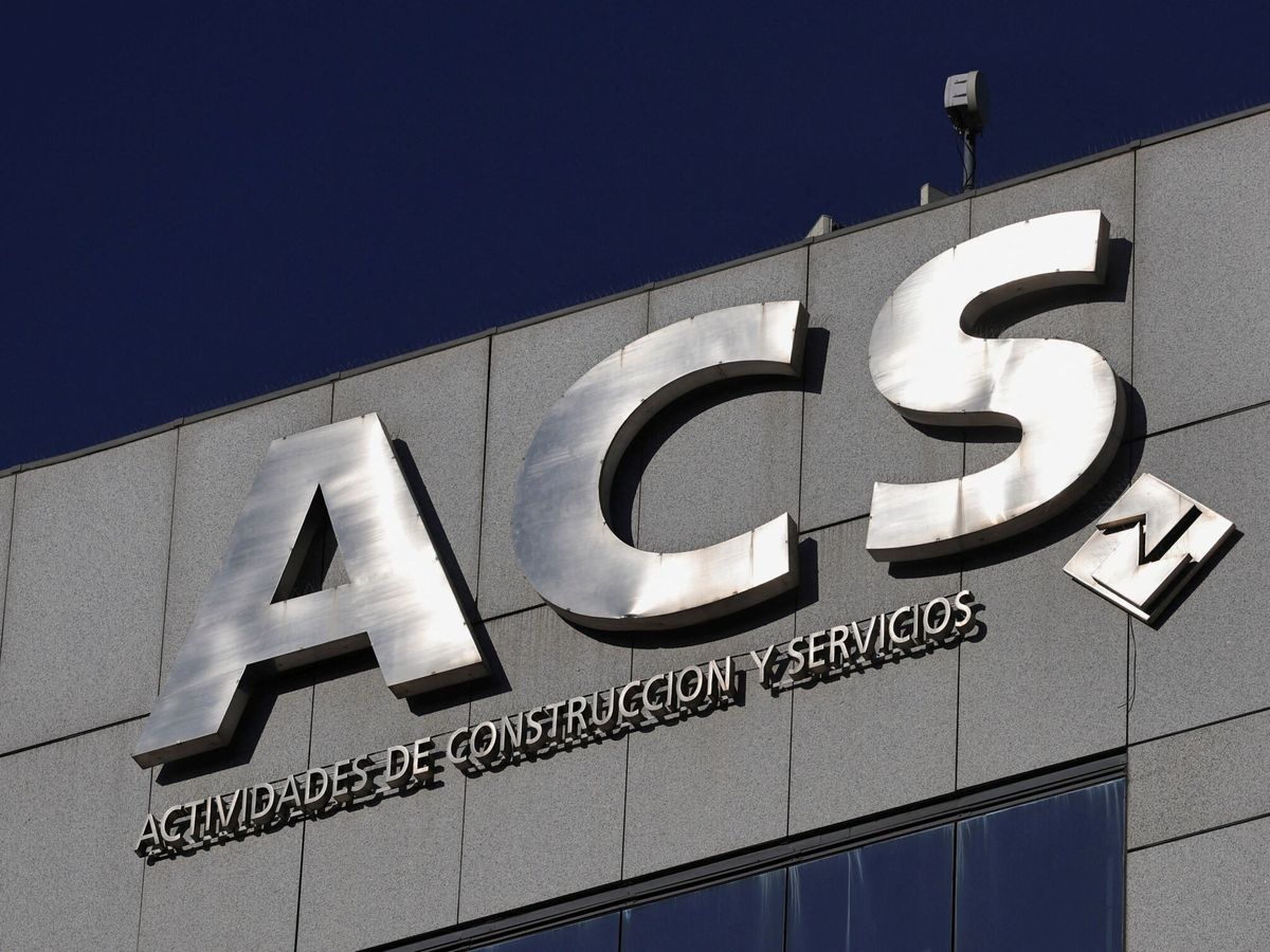 Foto: El logo de ACS en Madrid. (Reuters/Violeta Santos)