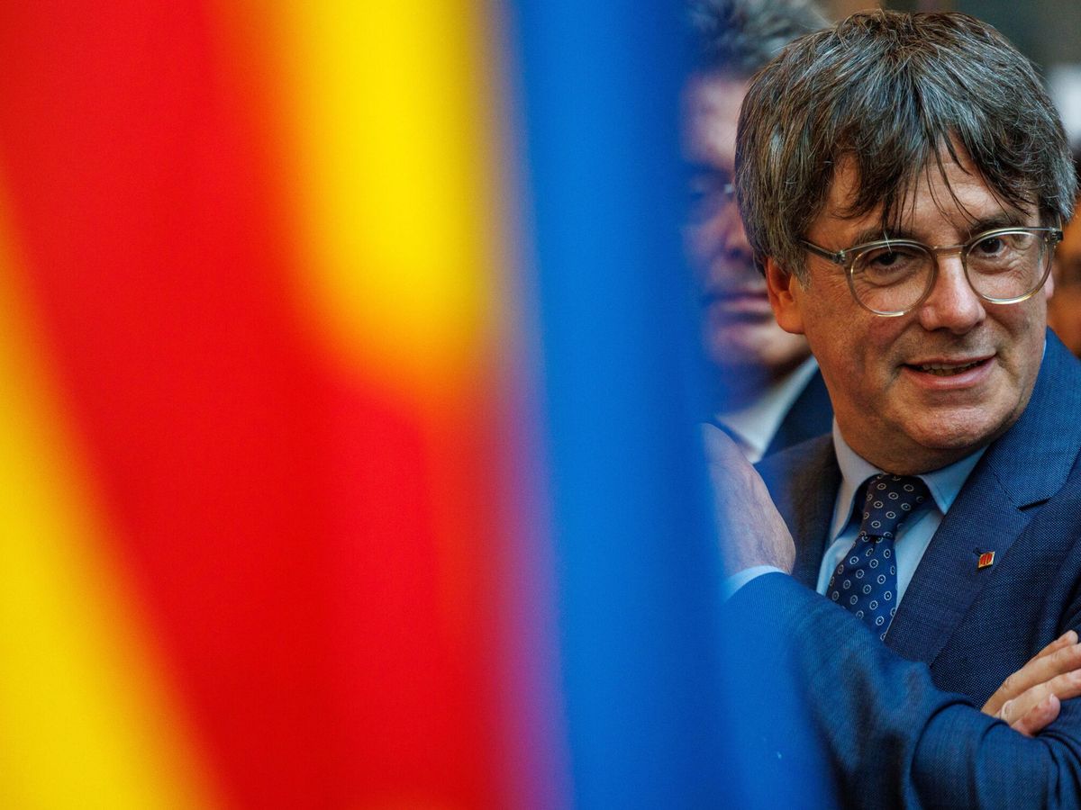 Foto: El expresidente de la Generalitat Carles Puigdemont. (EFE/EPA/Olivier Matthys)