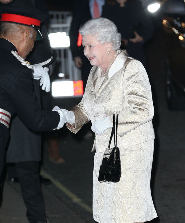 Foto: La reina Isabel a su llegada al hotel Claridge's