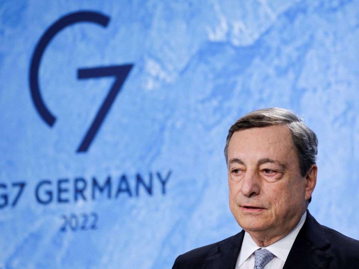 Foto: El primer ministro italiano, Mario Draghi. (Reuters/Leonhard Foeger)